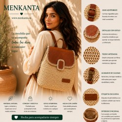 MOCHILA AYSHA CON SOLAPA