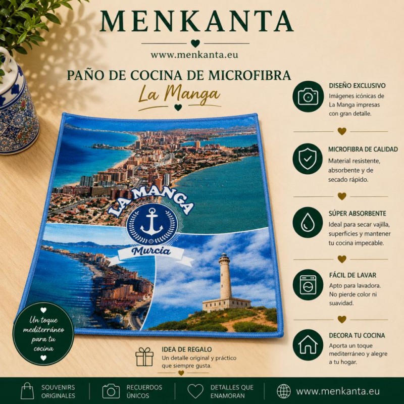 PAÑO MICROFIBRA LA MANGA 