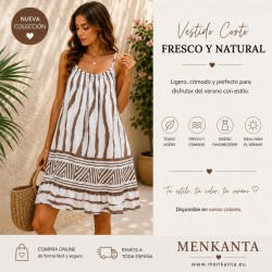 VESTIDO TIRANTE FINO CORTO DANKA 