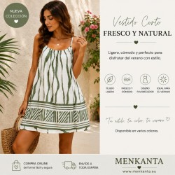 VESTIDO TIRANTE FINO CORTO DANKA 