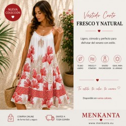VESTIDO TIRANTE FINO CORTO DARINA