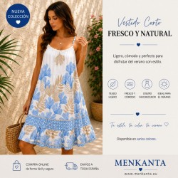 VESTIDO TIRANTE FINO CORTO DARINA
